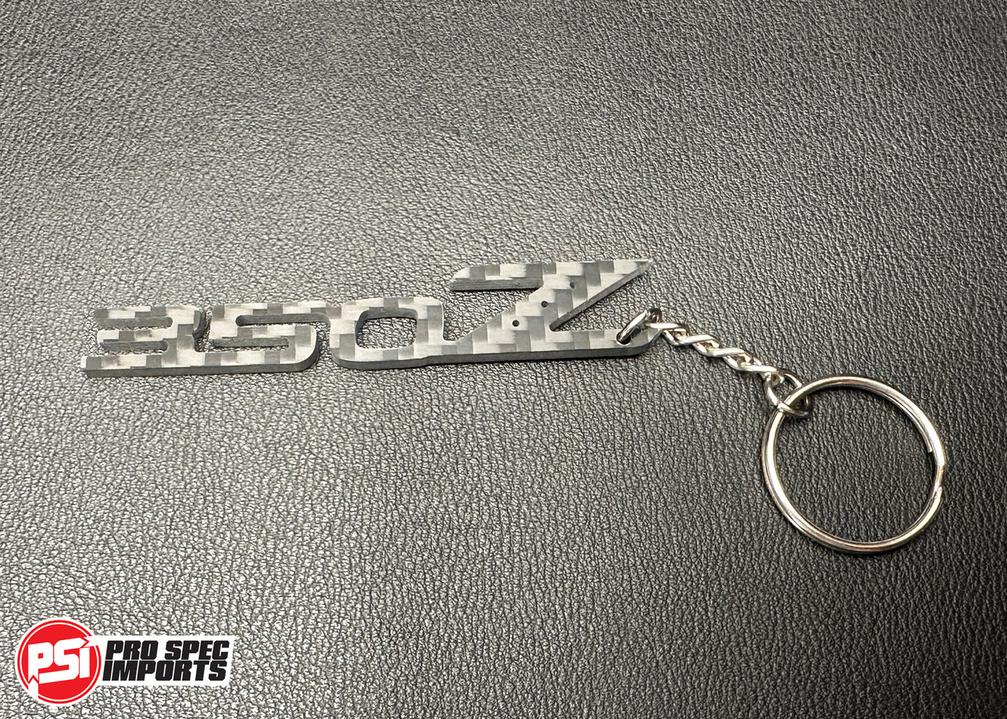 Real Carbon Fibre Keychain For Nissan 350Z, Z33, Fairlady, Gift, Accessory