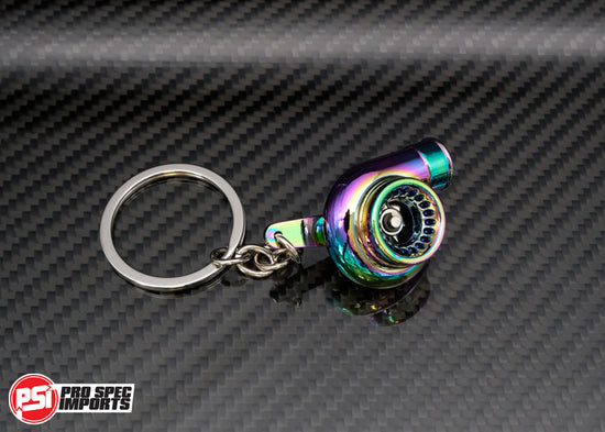 Spinning Turbo Keychain