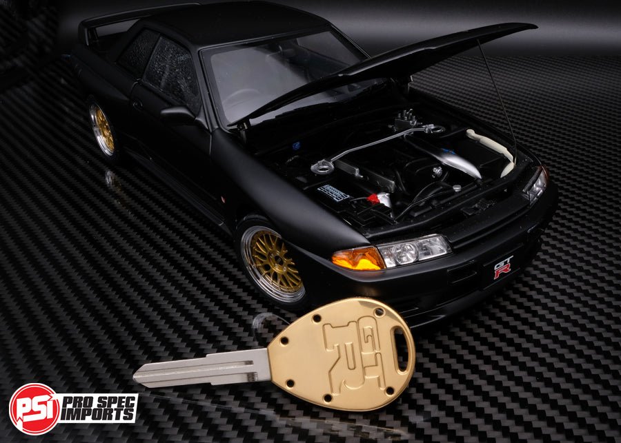 Collectors Edition 18K Gold - Titanium Skyline GTR Key Blank R32