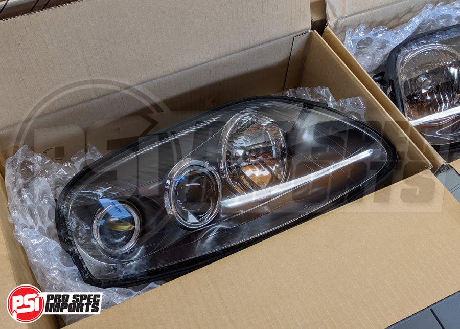 Genuine Toyota Supra '97+ Series 2 'Facelift' JDM (RHD) Headlights - Pro Spec Imports - Pair of Headlights - -